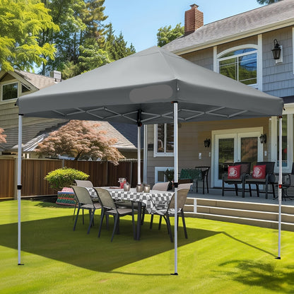 Pop-up Tent – Vouwtent – Evenemententent – Partytent – Festivaltent – 3x3 Meter – Stevige Oxford Stof - Marineblauw