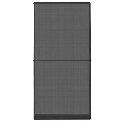 Hor – Deurhor – Insectenhor – Horrengaas – Hordeur – Antraciet Kleur – 120x240 Cm – Metaal Frame