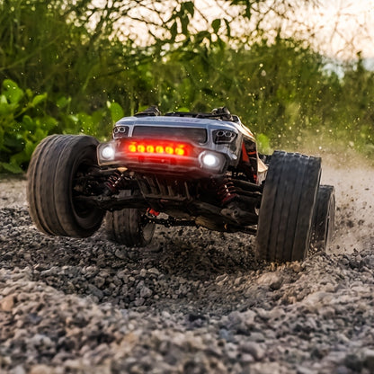 Afstandsbaanwagen – RC Auto – Bestuurbare Auto – Radiografisch Voertuig – Speelgoedauto – Oplaadbare Batterij – Veilig Kunststof Design – SG316MAX Zwart