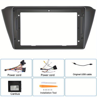 Car Radio – Autoradio – Multimedia Systeem – InCar Navigation – Dashboard Unit – 9-Inch Touchscreen – 4GB RAM 128GB Opslag – Draadloos CarPlay & Android Auto
