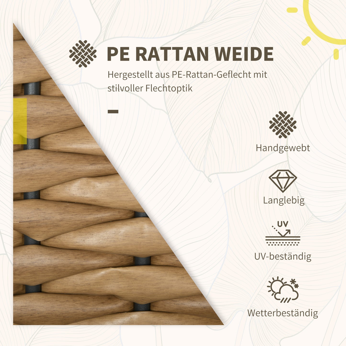 Tuinstoelen – Tuinzetels – Buitenstoelen – Terrasstoelen – Balkonstoelen – Modern Grijs – Weerbestendig PE-Rattan – Inclusief Zachte Kussens