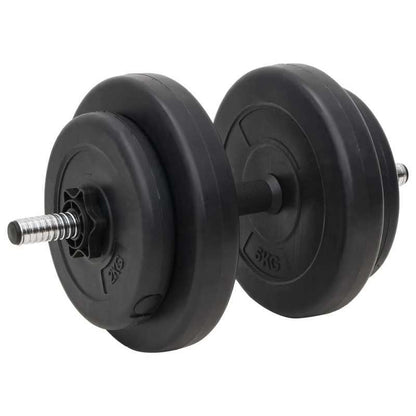 Halterset – Dumbbells – Halterstang – Krachttraining – Fitness – 60 kg – Tungsten Staal – Compact & Draagbaar
