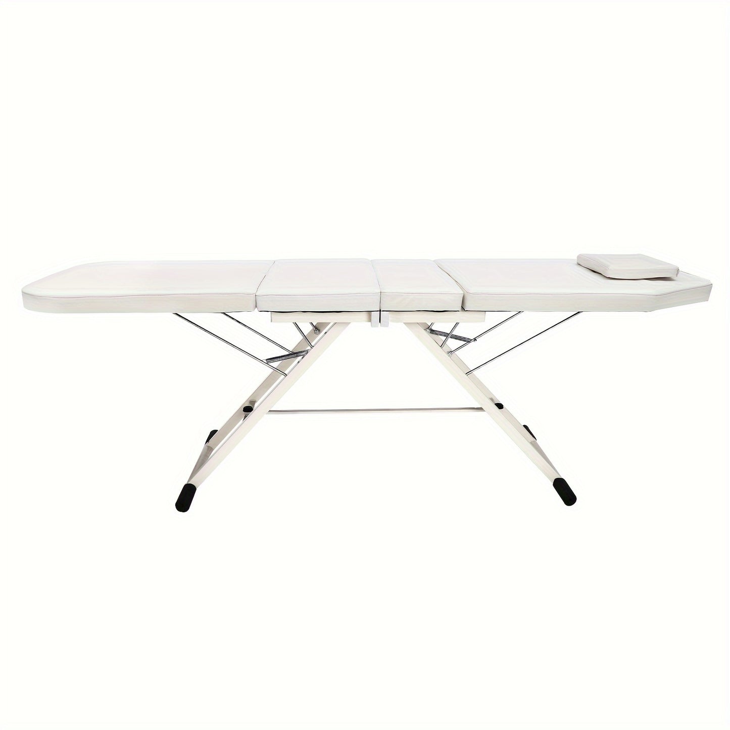 Massagetafel – Behandeltafel – Behandelbank – Massagebed – Beautyligbed – Inklapbaar – Verstelbare 3 Secties – Metaal Frame – Hoogwaardig Schuim