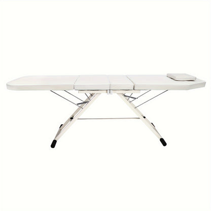 Massagetafel – Behandeltafel – Behandelbank – Massagebed – Beautyligbed – Inklapbaar – Verstelbare 3 Secties – Metaal Frame – Hoogwaardig Schuim