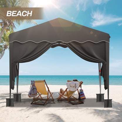 Tuinpaviljoen 3x3 – Partytent – Vouwtent – Pergola – Overkapping – UV 50+ Bescherming – Verstelbare Hoogte