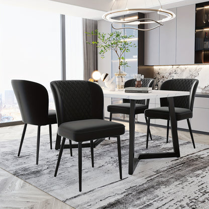 Eettafel Set – Eethoek – Keukentafel – Eetkamer Set – Stoelenset – Compact Rond MDF Tafelblad – Gouden Metalen Tafelpoten – Velvet Gestoffeerde Stoelen – Geschikt Voor 2 Personen