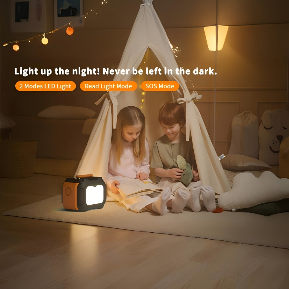 Power Station Portable – Draagbare Generator – Noodstroomvoorziening – Camping Accu – Mobiele Powerbank – 540Wh Lithium Batterij – Pure Sinusgolf Uitgang – Compact & Lichtgewicht Design