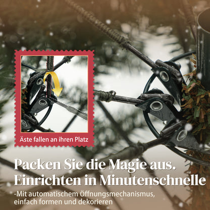 Kunstkerstboom – Nepkerstboom – Kerstboom Kunst – Sierkerstboom – Groene Kerstboom – 180 cm Hoog – Inklapbare Takken Met Metalen Standaard