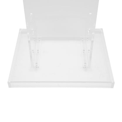 Spreekgestoelte – Lessenaar – Podium – Katheder – Presentatiemeubel – Transparant Acryl – 60x40x110 cm – Stevig en Duurzaam