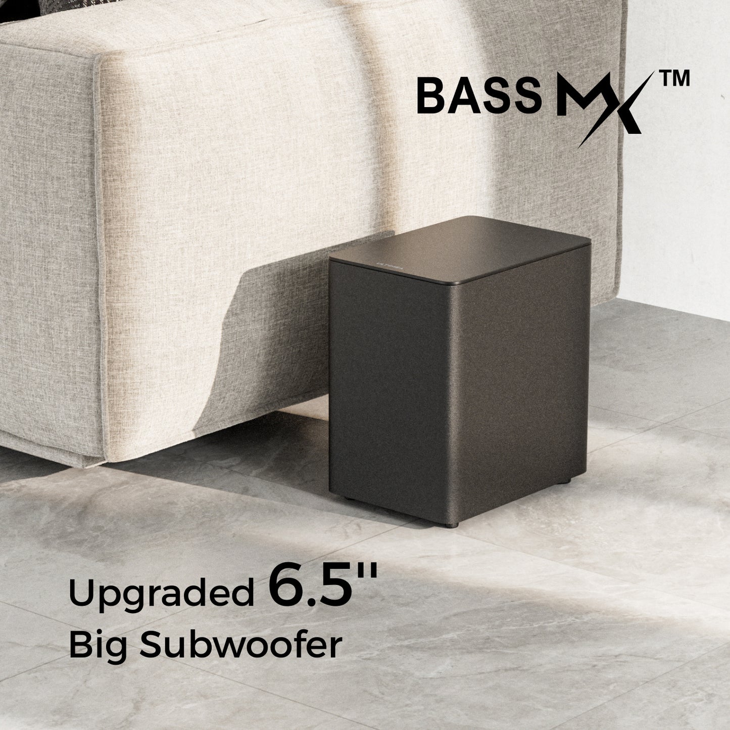 Home Cinema Set – Thuisbioscoop Systeem – Surround Geluidssysteem – Draadloos Speakersysteem – Soundbar Set – 7.1 Dolby Atmos – 6,5 Inch Draadloze Subwoofer – 460W Krachtig Geluid