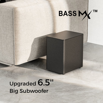 Home Cinema Set – Thuisbioscoop Systeem – Surround Geluidssysteem – Draadloos Speakersysteem – Soundbar Set – 7.1 Dolby Atmos – 6,5 Inch Draadloze Subwoofer – 460W Krachtig Geluid