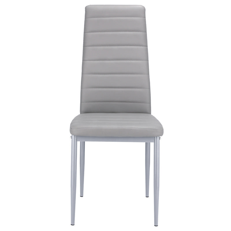 6 x VERUM Gray Eco-Leather Chair