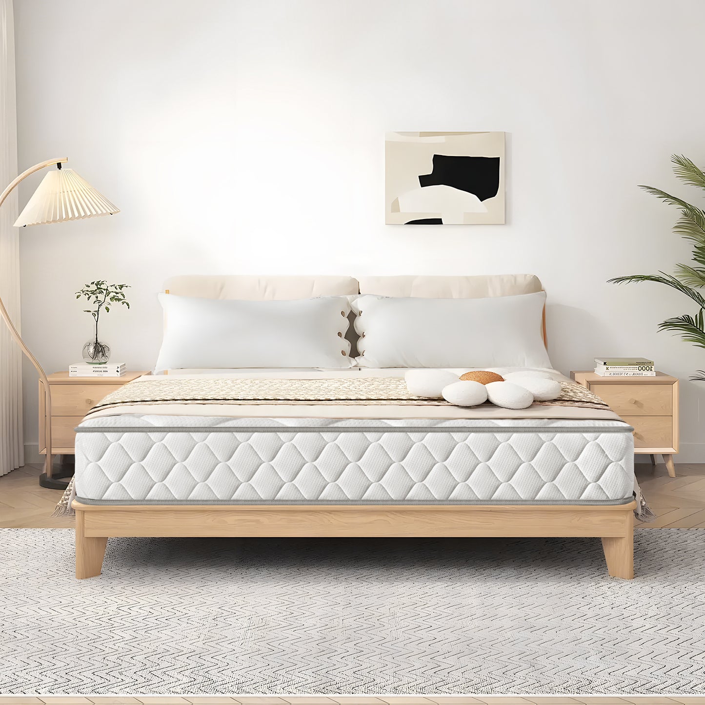 Air Mattress 140x200, Mattress 90x200, Mattress 120x200, Mattress 160x200, Mattress 90x190 with 7-Zone Pocket Spring Core, H5, H4, H3