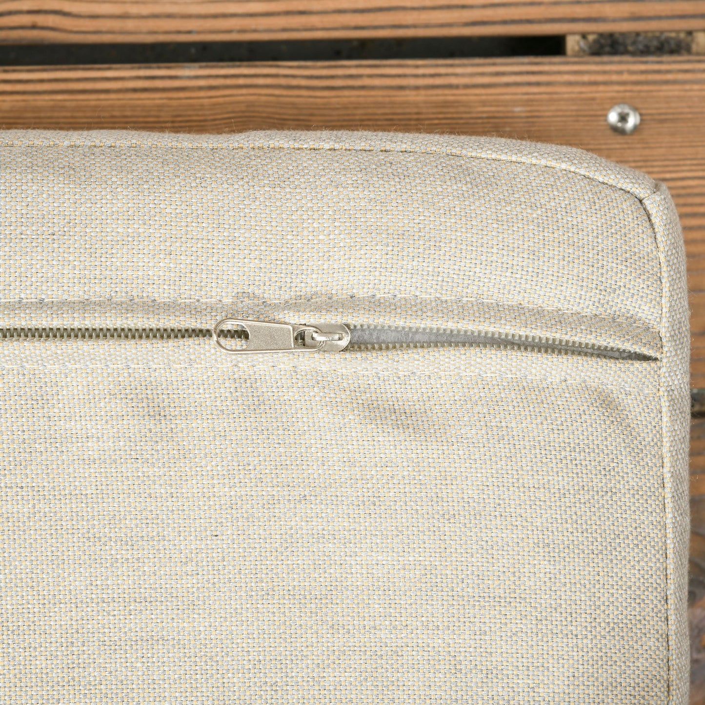 Tuinset – Loungeset – Lounge Meubel – Buitenmeubilair – Voetsteun – Weerbestendig Gegalvaniseerd Metaal – Comfortabele Afritsbare Kussens