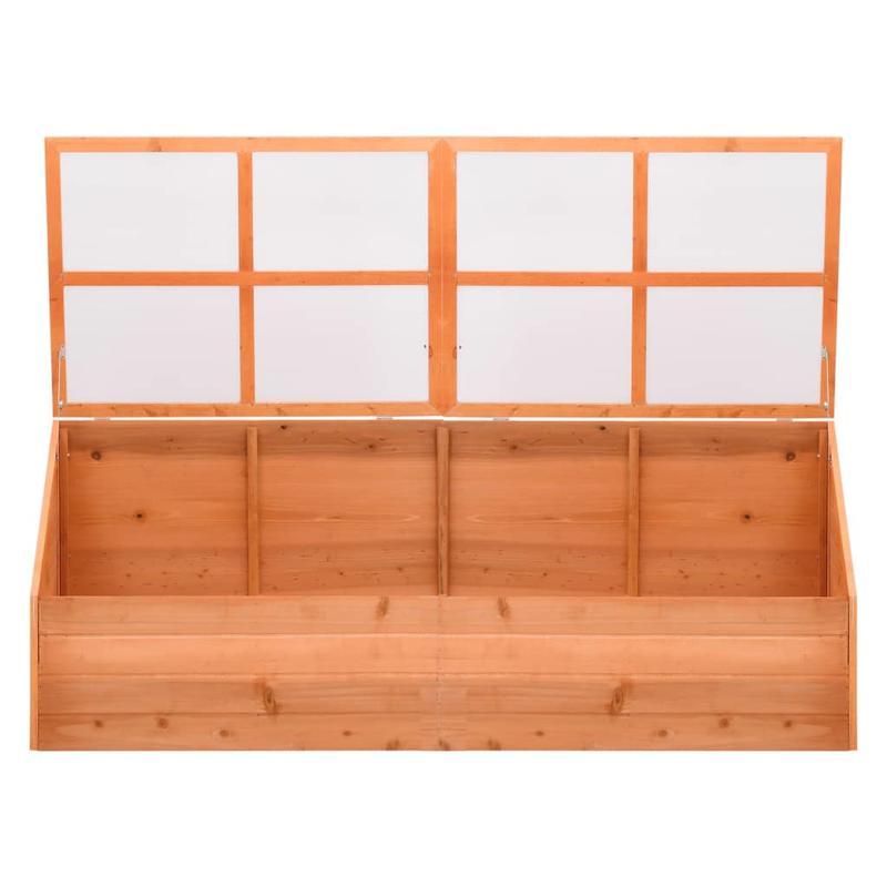 Houten Kweekkas – Tuinkas – Kas – Serre – Kweekhuis – Duurzaam Hout – Compact Formaat 180x57x62 cm