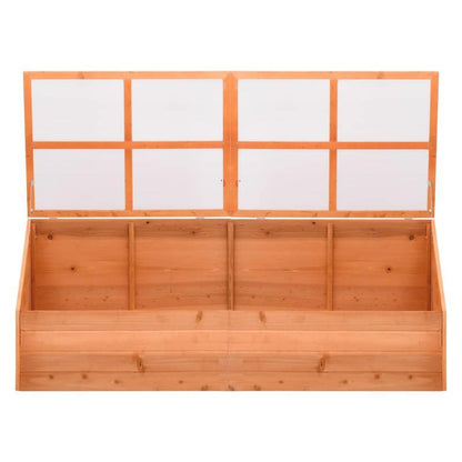 Houten Kweekkas – Tuinkas – Kas – Serre – Kweekhuis – Duurzaam Hout – Compact Formaat 180x57x62 cm