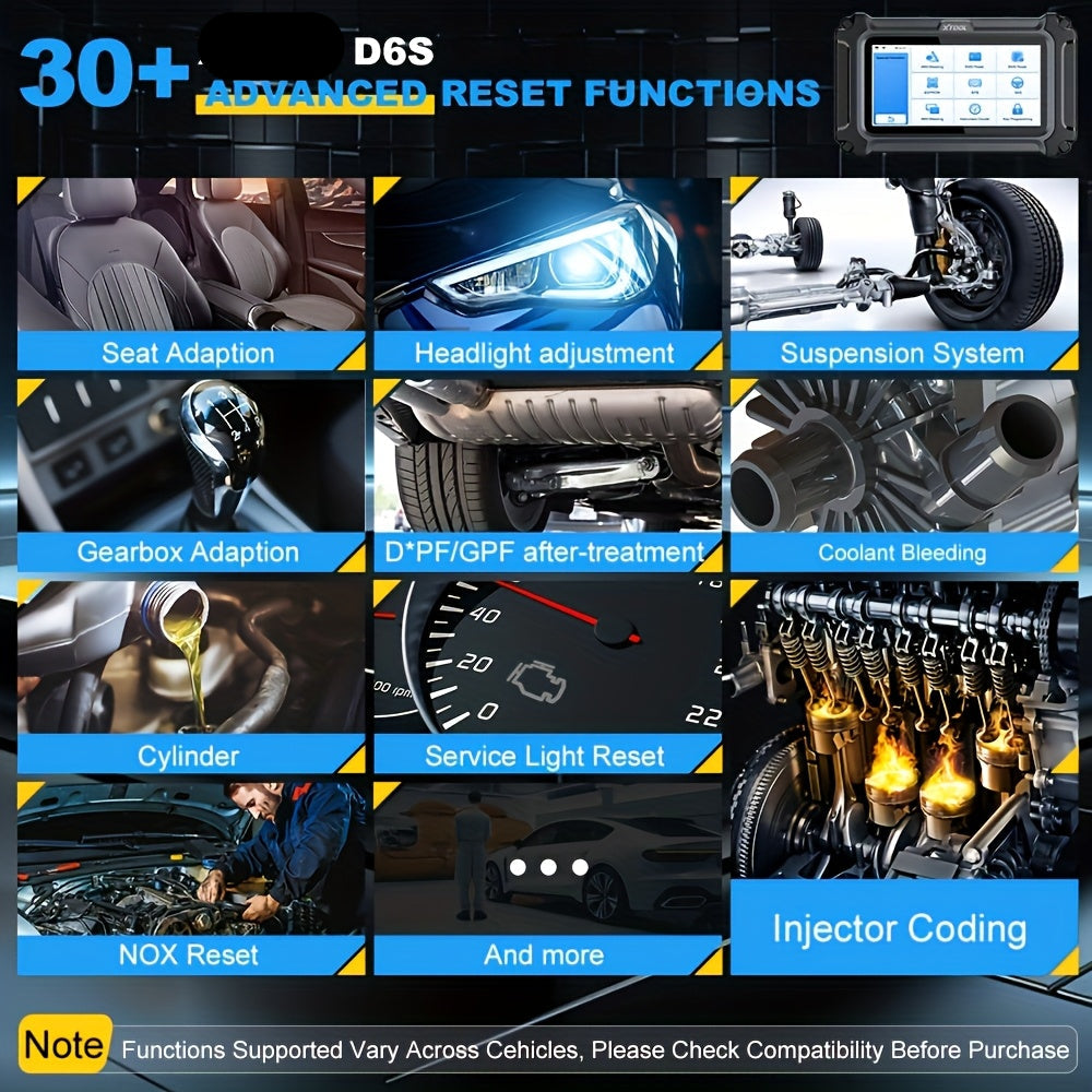 OBD2 Scanner – Diagnoseapparaat – Uitleesapparaat – Auto Scanner – Storing Wissen – 30+ Resetfuncties – CAN FD & Wi-Fi Updates