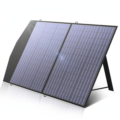 ALLPOWERS 1pc SP027 100W Foldable Solar Panel - Portable Solar Power Station Charger, 22% High-Efficiency Solar Panel Kit with / Output, Lightweight & Compact for RV, Camping, Off-Grid, Laptops, Tablets, Smartphones (Solar-)