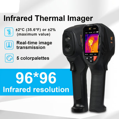 Warmtebeeldcamera – Thermische Camera – Infraroodcamera – Thermograaf – Warmtebeeldsensor – Draagbaar Design – 96x96 IR Resolutie & Oplaadbare Lithiumbatterij