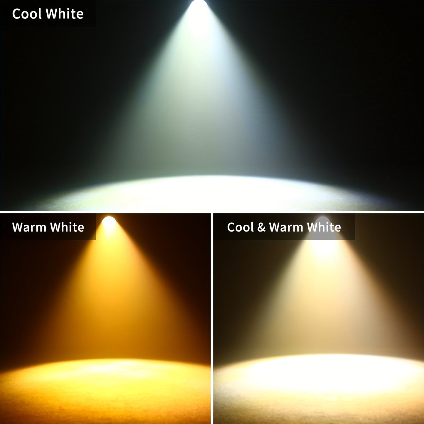 200W Focusing Face Light – Podiumverlichting – Feestverlichting – DJ Lamp – Evenementenlamp – Instelbare Bundelhoek – Geïntegreerde Audio-Reactie