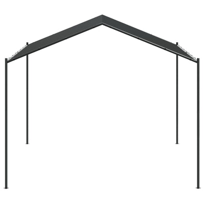 Tuinpaviljoen – Tuinoverkapping – Partytent – Tuinkamer – Feesttent – Waterafstotend Polyester – Stabiel Gepoedercoat Stalen Frame – Antraciet