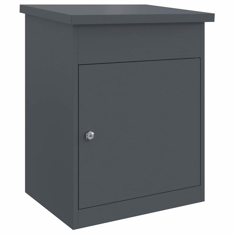 Pakketbrievenbus – Pakketbox – Brievenbus – Pakketbox Buiten – Vrijstaande Brievenbus – Gegalvaniseerd Staal – Slot Met Anti-Diefstal Sluiting – Weerbestendig 44x35x59 cm