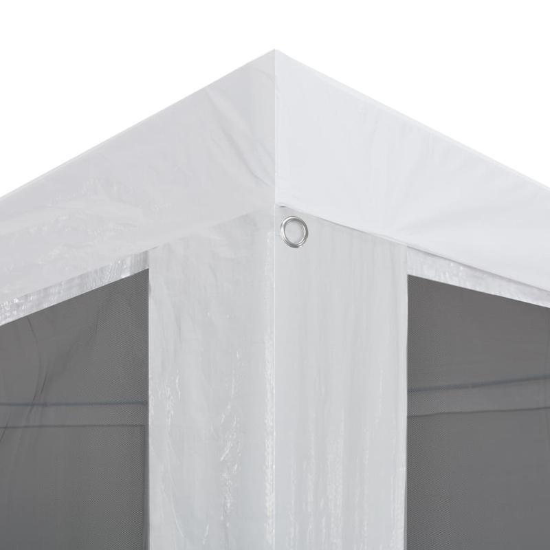 feesttent – partytent – paviljoen – tuintent – eventtent – 6x3m – 6 zijwanden van gaas – stevige kunststof constructie – all-weather bescherming