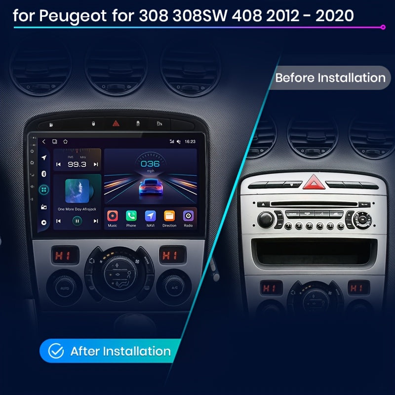 Multimedia Speler – Carplay – Android Auto – Autoradio – 2 Din – 9 Inch Touchscreen – Wi-Fi Connectiviteit – 32GB Intern Geheugen