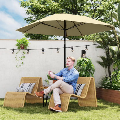 Zonnewering – Parasols – Tuinparasol – Schaduwparasol – Terrasparasol – 2,3 Meter – Verstelbare Kanteling