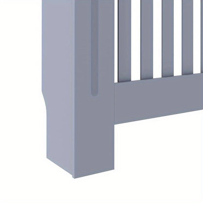 Radiatorombouw – Radiatorbekleding – Radiatorpaneel – Radiatorfront – Radiatorkast – Antraciet – Duurzaam Hout – Extra Plankruimte 172x19x81,5 cm