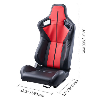 Gaming Stoel – Gamestoel – Game Stoel – Bureaustoel – Racestoel – Verstelbaar – PVC Leer – Q235B Stalen Frame