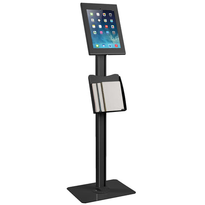 Vloerstaande Tabletstandaard – Tablet Houder – Tablet Kiosk – Tablet Standaard – Tablet Steun – Verstelbare Kijkhoek – Anti-diefstal Slot
