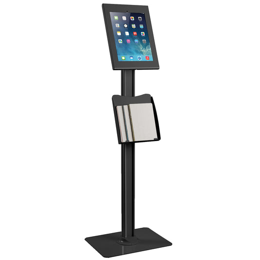 Vloerstaande Tabletstandaard – Tablet Houder – Tablet Kiosk – Tablet Standaard – Tablet Steun – Verstelbare Kijkhoek – Anti-diefstal Slot