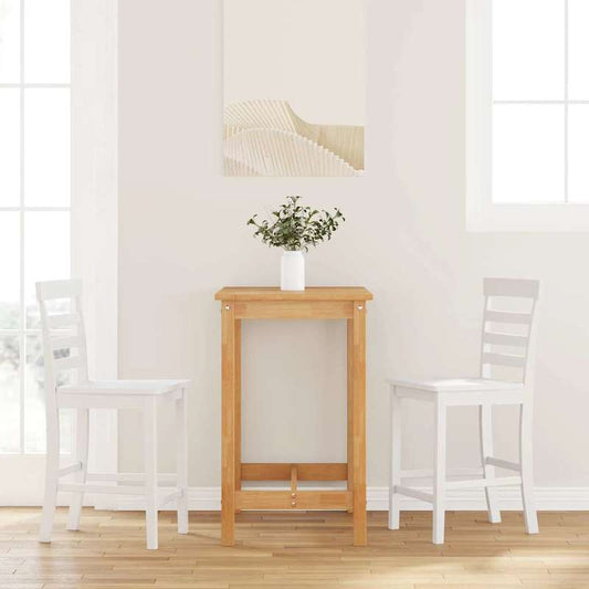 2pcs White Solid Wood Bar Stools with Backrest - Modern Square Counter Height Stools, Easy Assembly Particleboard-Free, Wood Grain Island, Bar, Cafe - Sturdy Seats (No Cushioning