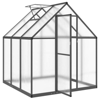 Kas – Kweekkas – Tuinkas – Foliekas – Broeikas – Aluminium Frame – 169x169x195 cm – Antraciet
