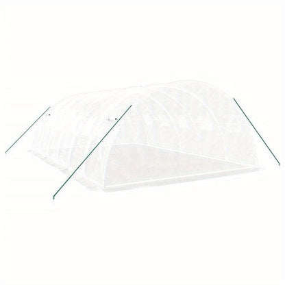 Serre – Kweekkas – Kas – Groendak – Plantenkas – Wit – Stalen Frame – 24 m² – 6x4x2 Meter – Weerbestendig – Ruime Binnenruimte