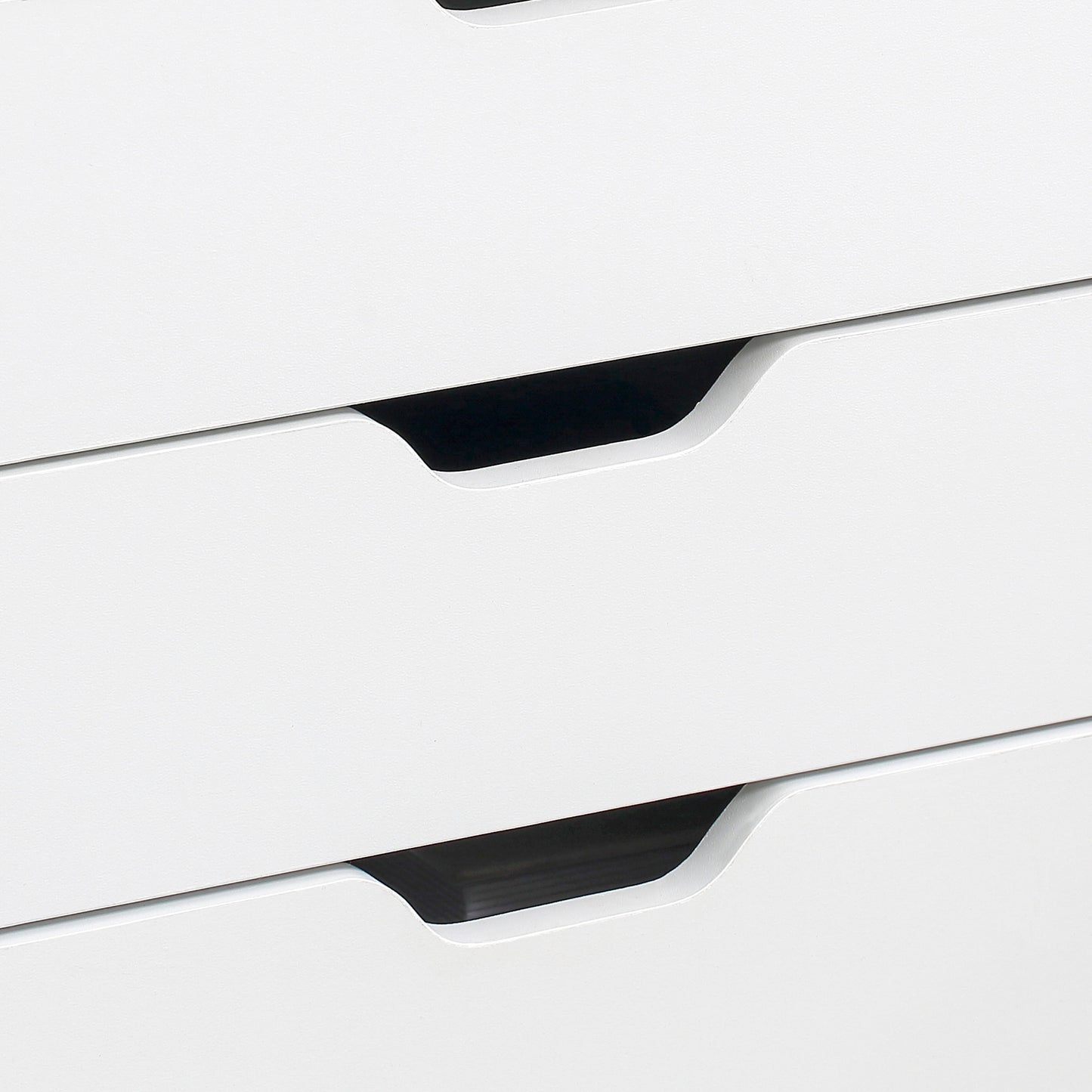 Mobiele Ladeblok – Kantoor Ladekast – Bureau Organizer – Opbergkast – Ladeblok Onder Bureau – 7 Laden – Witte Kleur – Verplaatsbaar Met Wieltjes – Anti-Kantel Veiligheid