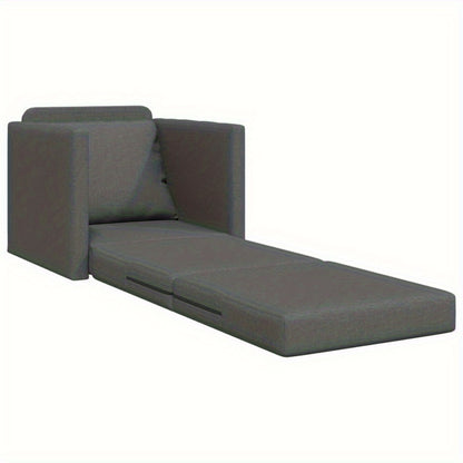Slaapbank – Bedbank – Slaapbankje – Zitbank – 2-in-1 Meubel – Antraciet – Ruimtebesparend – Comfortabele Zachte Kussens
