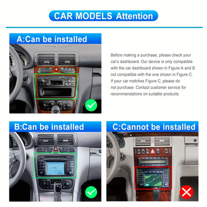 Android 15 Car Stereo – Autoradio – Multimedia Systeem – Dubbele DIN – Auto Head Unit – 9 Inch Touchscreen – Draadloze CarPlay & Android Auto – GPS Navigatie & Achteruitrijcamera Met Microfoon