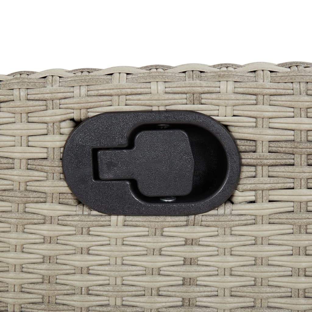 Loungebank – Tuinbank – Loungeset – Tuinmeubel – Balkonbank – 8 Persoons – Weerbestendig PE-Rattan – Verstelbare Rugleuningen