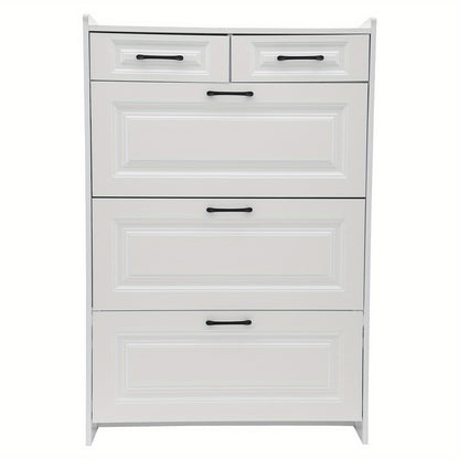 Schoenenkast – Schoenenrek – Schoenopberger – Schoenenkast – Schoenenorganizer – Wit – Ultra-Dunne Slanke Kast – 16-20 Paar Schoenen Capaciteit