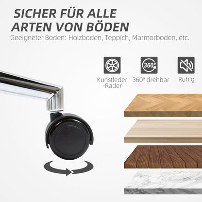 Bureaustoel – Office Chair – Kantoorstoel – Draaistoel – Gamestoel – Hoogteverstelbaar – Kantelfunctie – Kunstleren Bekleding – 120 kg Belastbaar
