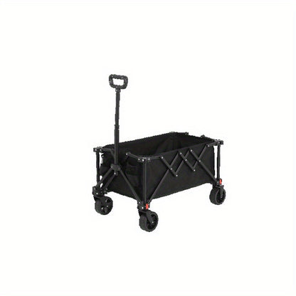 Opvouwbare Bolderwagen – Vouwkar – Transportwagen – Trolley – Bolderkar – Stevig Stalen Frame – Grote All Terrain Wielen