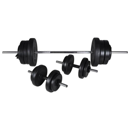 Gewichthefstation – Halterset – Dumbbells – Gewichtsschijven – Krachtstation – Verstelbaar Gewicht – Robuust Metaal – Compact Ontwerp