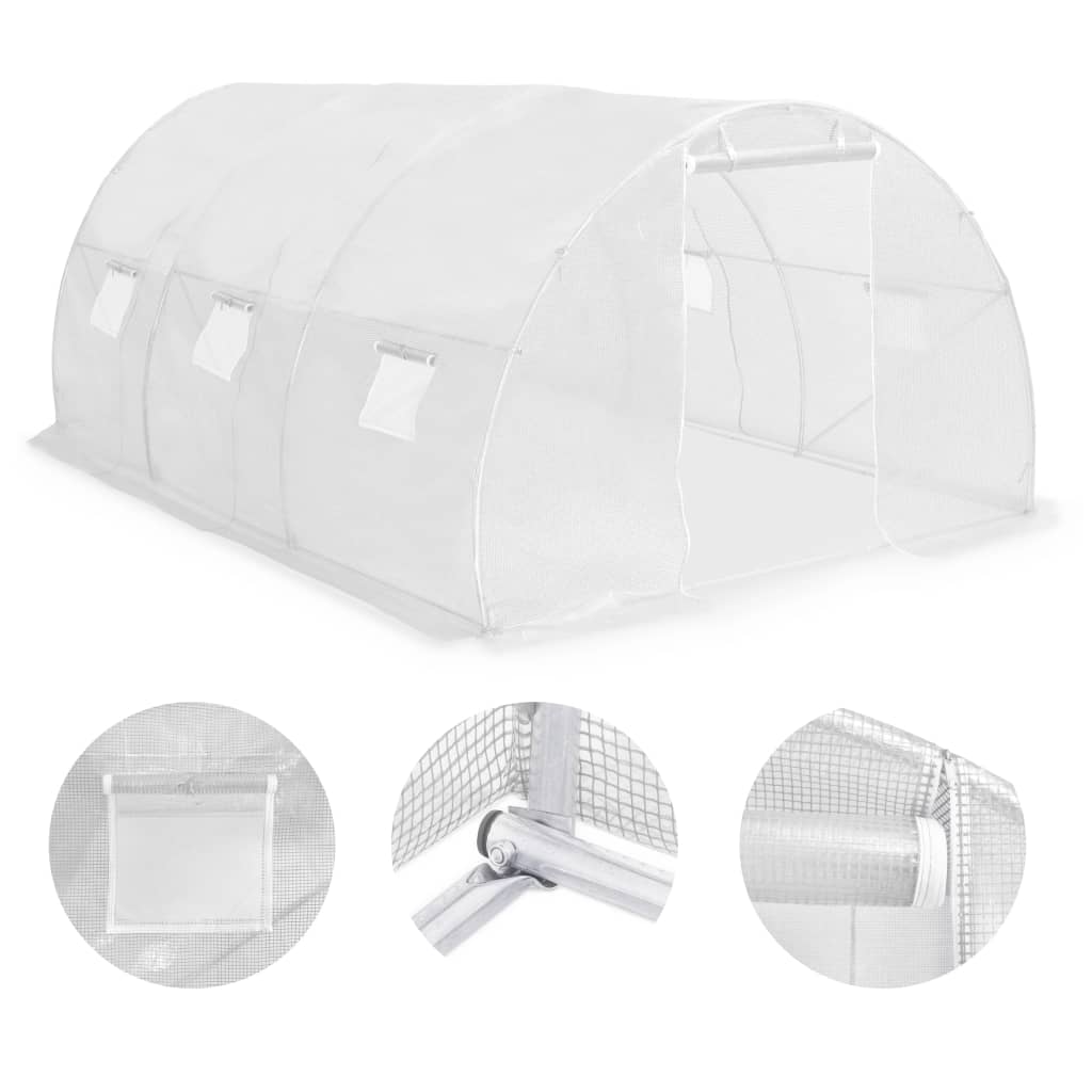 vidaXL Greenhouse Plant Box