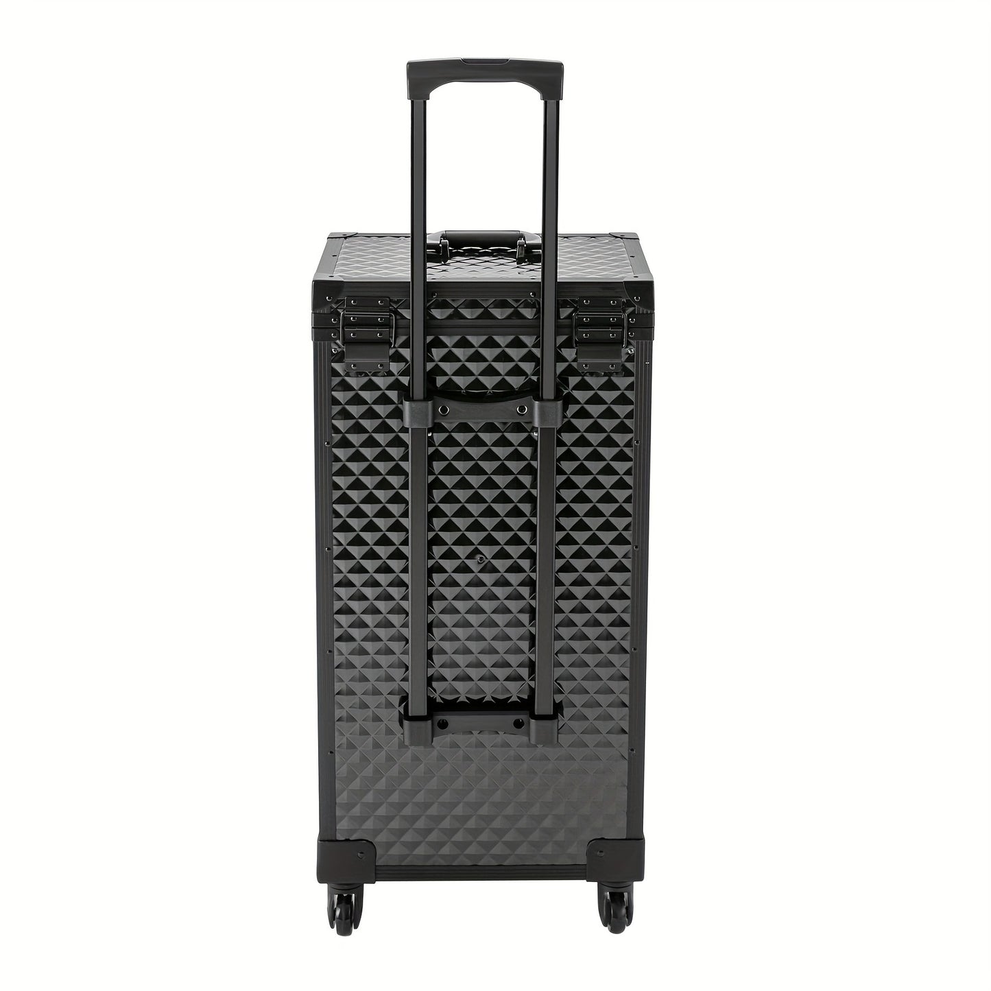 Make-up koffer – Make-up trolley – Beautycase – Cosmetica koffer – Schminkkoffer – Aluminium – Verstelbare trekstang met slot