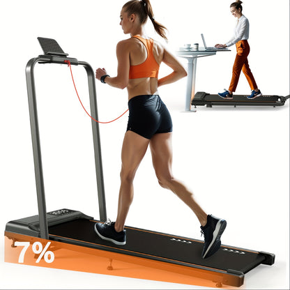 Loopband – Wandelband – Treadmill – Hardloopband – Walking Pad – Inklapbaar – 2,25 PK Motor – 7-laagse Schokdemping