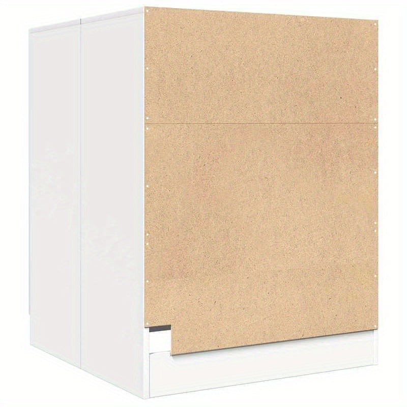 Wasmachinekast – Opbergkast – Wasmachineombouw – Wasmachine Meubel – Wasruimte Organizer – Compact En Ruimtebesparend – Hoogwaardig Waterafstotend Materiaal