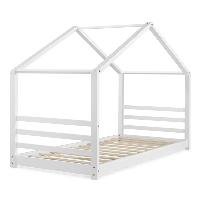 Vardø Kids' Bed House Bed 90x200cm White