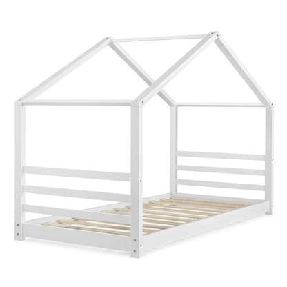 Vardø Kids' Bed House Bed 90x200cm White